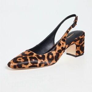 L’Agence Elaina Heels in Leopard (size: US 9) New in Box